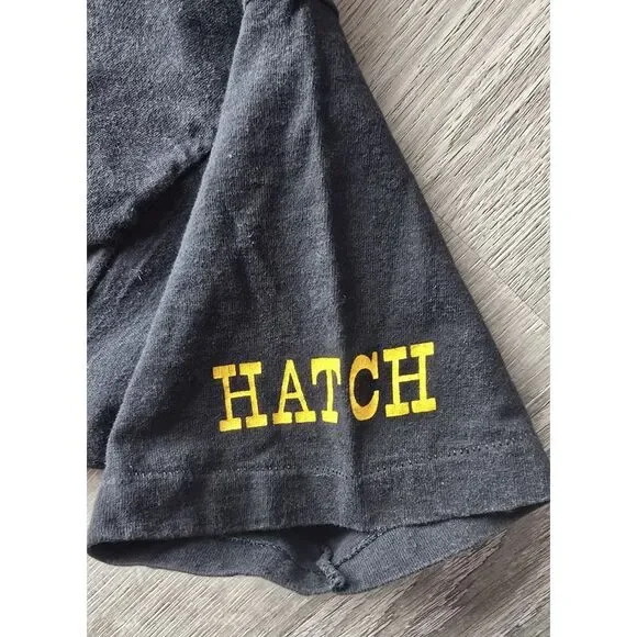 1993 D’EM CRAZY HATCH chili pepper Large T-shirt made in USA Single Stitch VTG - Picture 2 of 11